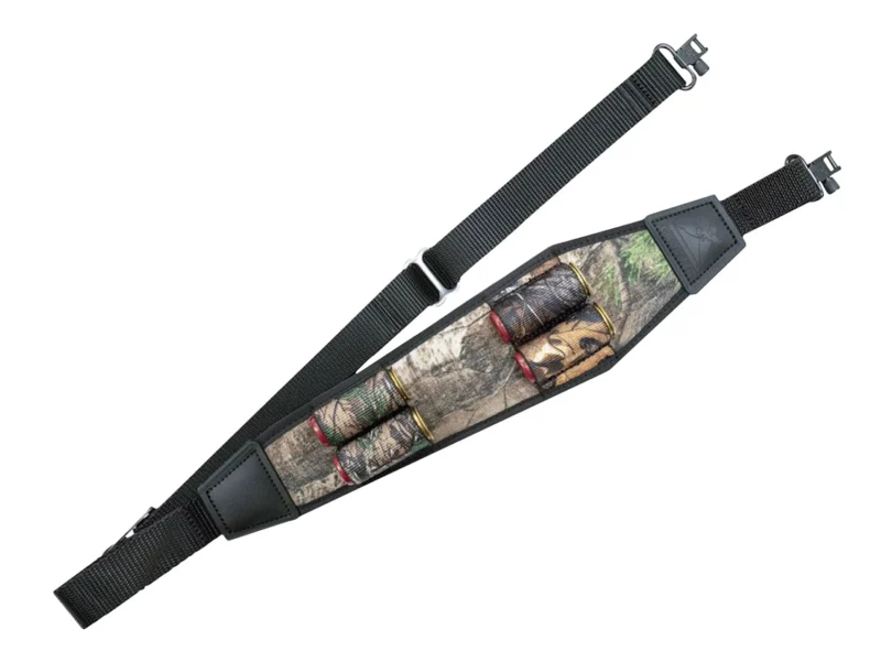 GrovTec US Inc GTSL116 Shotgun Ammo with Realtree Xtra Finish, Padded Design, 4 Shell Loops & Locking Swivels for Shotguns