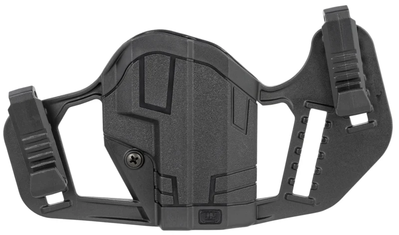Uncle Mike's 79069 Apparition IWB/OWB Belt Clip Mount Fits Sig P365/P365XL Black Polymer Ambidextrous