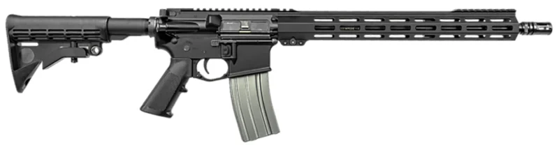 UnBranded AR 223WYFS0001 UAR-F 223 Wylde 30+1 16" Barrel, Black Nitride Metal Finish, 15" M-Lok Handguard, Black Collapsible Stock, Textured Black Polymer Grip