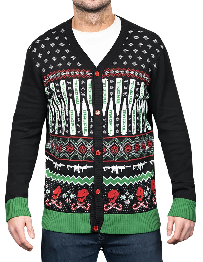 Magpul MAG1198-969-L Krampus Christmas Sweater Multi Color Long Sleeve Large