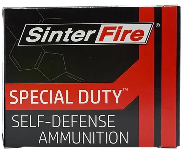 SinterFire Inc SF40125SD Special Duty (SD)  40 S&W 125gr Lead Free Frangible Hollow Point 20 Per Box/10 Case