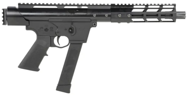 Tactical Superiority SIA-TAC09-085RD Tac-9  9mm Luger 8.50" Black Hard Coat Anodized Rec Picatinny Rail End Cap Black A2 Grip Includes Red Dot