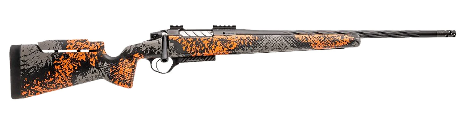 Seekins Precision 0011710271-F Havak PH3 7mm PRC 26" Black Fluted Threaded Barrel, Black Picatinny Rail Steel Receiver, Adj Cheek Riser Urban Shadow Synthetic Stock