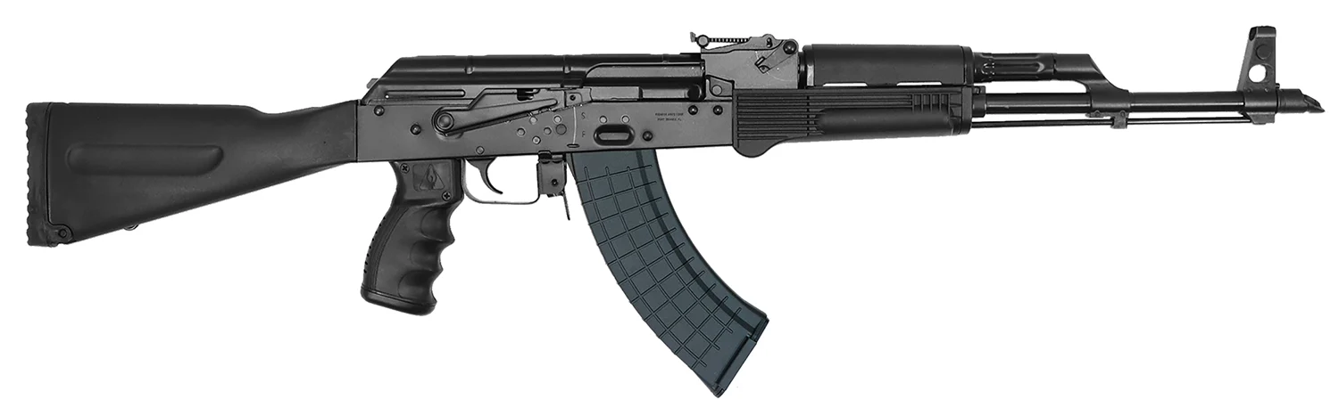Pioneer Arms POLAKSFTP Sporter 7.62x39mm 30+1 16.30" Black Barrel, Black Receiver w/Side Mounted Optic Rail, Polymer Handguard, Black Polymer Stock, Black Polymer Grip