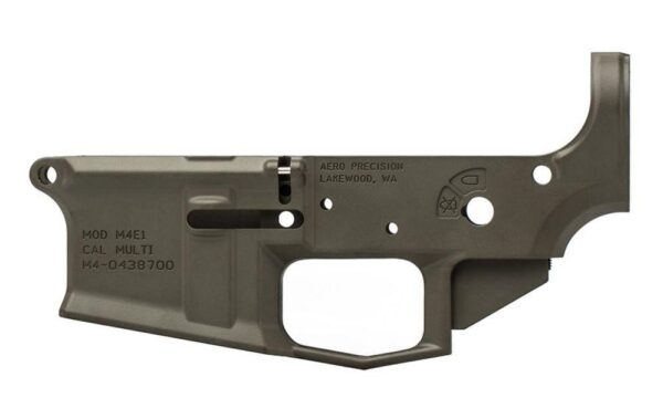 Aero precision M4E1 Stripped Lower Receiver - OD Green Cerakote