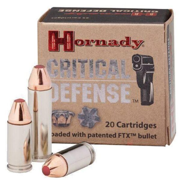 Hornady Critical Defense 44 SPCL 165 GR FTX 20 Rnds