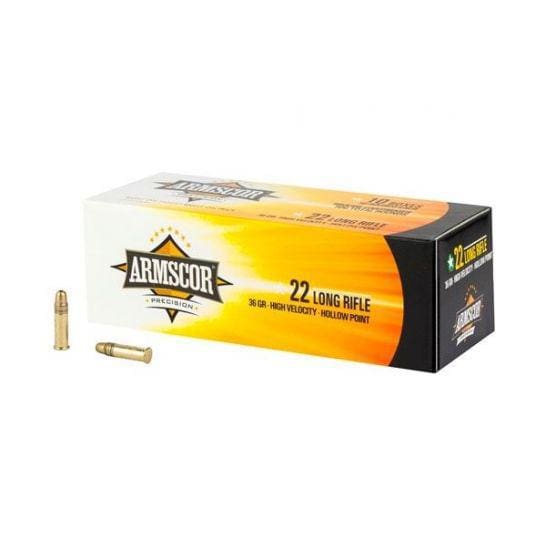 Armscor 36gr High Velocity Hp 22lr Ammo 500rd Brick The Gun Pantry Llc 8601