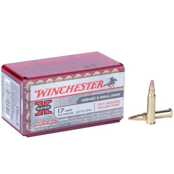 Winchester super X 17 HMR 20 GR 50 rds