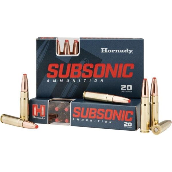 Hornady Subsonic Sub-x 300 Blackout 190 GR 20 Rds