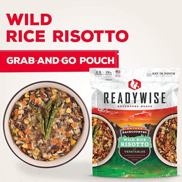 Ready Wise Backcountry Wild Rice Risotto - Image 2