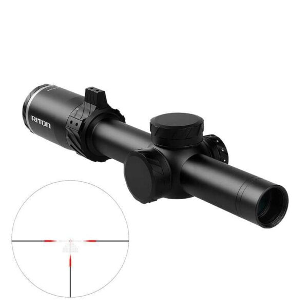 Riton 5 Tactix 1-10x24mm Rifle Scope FFP 3OT Reticle