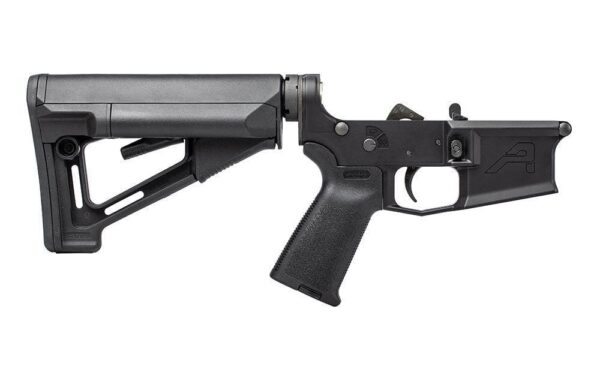 Aero Precision M4E1 Complete Lower Receiver W/ Magpul MOE AND STR - ANODIZED BLACK