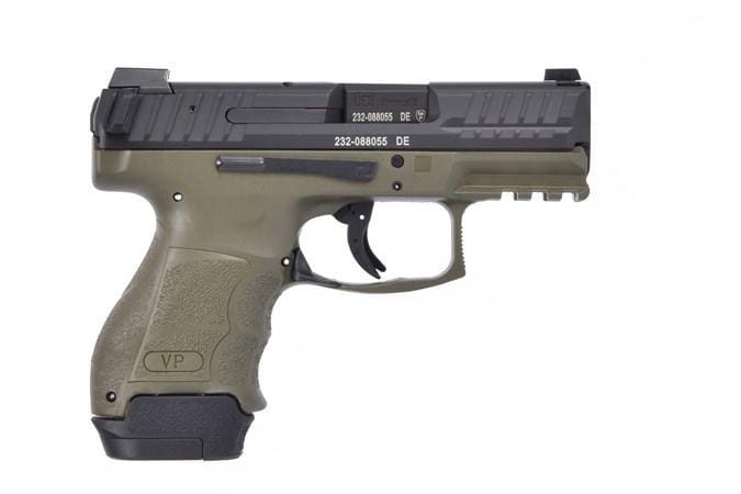 HK VP9SK 9mm Luger Semi Auto Pistol 15 Rounds ODG – The Gun Pantry LLC