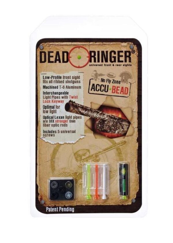 Dead Ringer Accu-Bead Yellow Orange Fiber Optic Front Sight