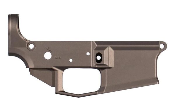 AERO PRECISION: M4E1 LOW PROFILE STRIPPED LOWER RECEIVER - KODIAK BROWN ANODIZED