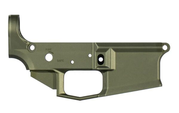 AERO PRECISION: M4E1 LOW PROFILE STRIPPED LOWER RECEIVER - OD GREEN ANODIZED