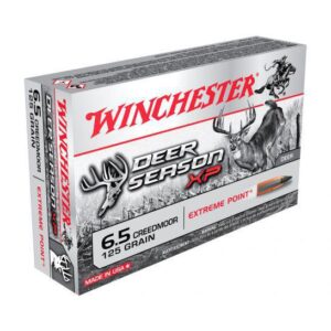 Winchester Deer Season 125 gr XP 6.5 Creedmoor Ammunition 20 Rounds