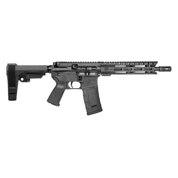 DB15, 10″, .300 AAC w/ 9″ PC M-LOK Rail, Black