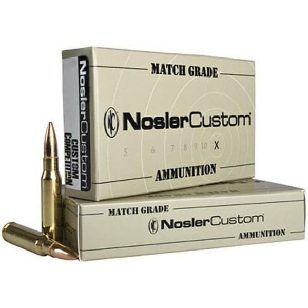 Nosler .223 Rem 69 Grain Match Grade BTHP 20 Round Box