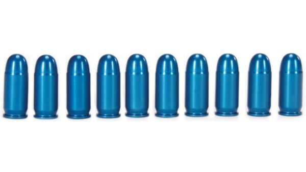 A-Zoom Value Pack .380 ACP Caliber Snap Caps Aluminum Blue 10 Pack