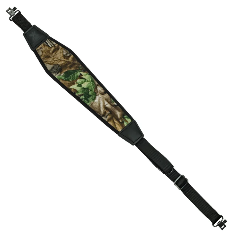 GrovTec US Inc GTSL66 GT made of Realtree Xtra Green Nylon with 48" OAL, 1" W, Adjustable Design & Swivels for Rifle/Shotgun