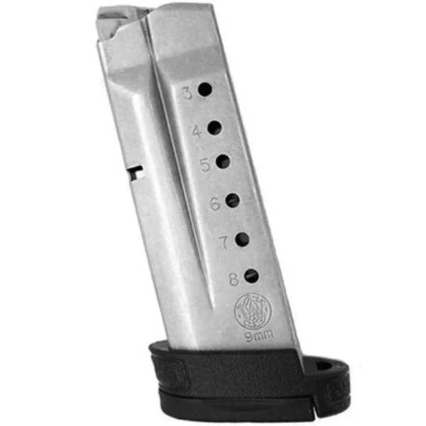 Smith & Wesson M&P Shield Magazine 9mm Luger 8 Rounds Stainless Steel