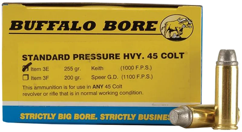 Buffalo-Bore .45 Colt 255gr Brass – 20rd