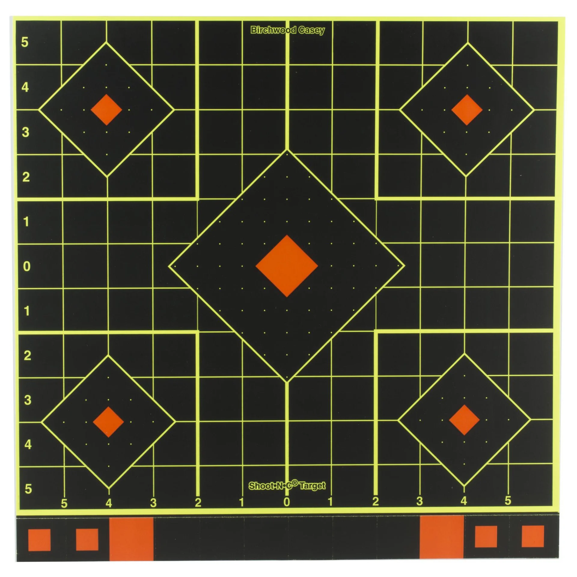 Birchwood Casey Target Shoot-n-c 12" - Sight-in Target 5-pk