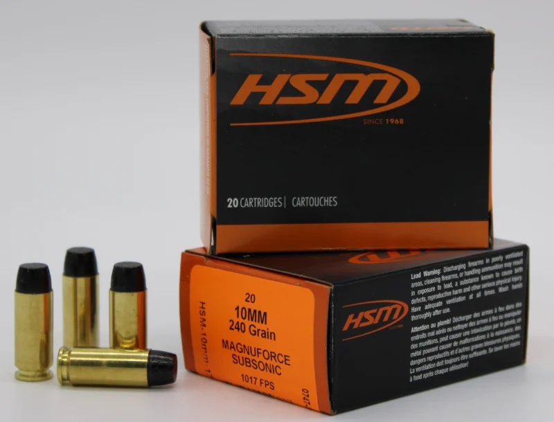 hsm 10mm Auto 240gr SUBSONIC