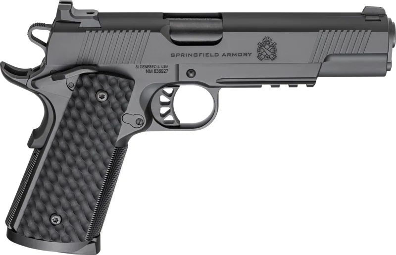 SPR 1911 TRP 45ACP 5 BLK W/LIGHT RAIL 8RD