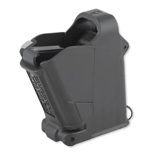 Maglula UpLULA Universal Pistol Magazine Loader 9mm/.357SIG/.40S&W/10mm/.45ACP Polymer Black