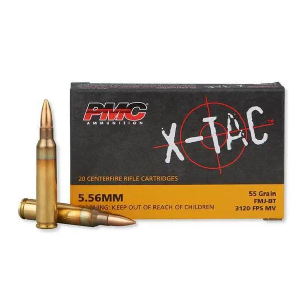 PMC XTAC 5.56 55 gr M193 20 pk
