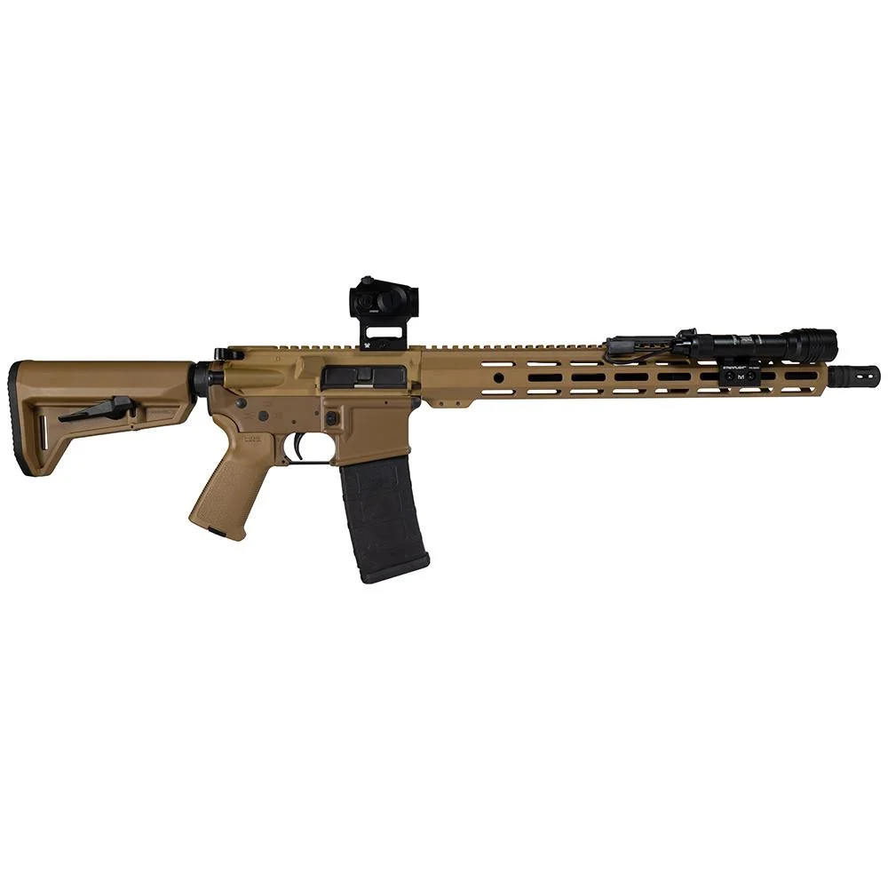 Shark Coast Tactical "Sunrise" SCC-15 Lower Rifle 5.56mm 30rd Magazine 16" Barrel 15" Handguard Vortex Crossfire & Streamlight Protac Carry Bag