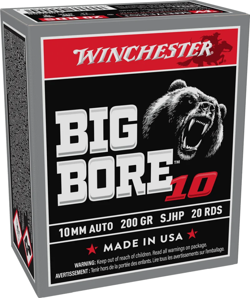 WINCHESTER BIG BORE 10MM 200G JSP 20RD BX 200RD CS